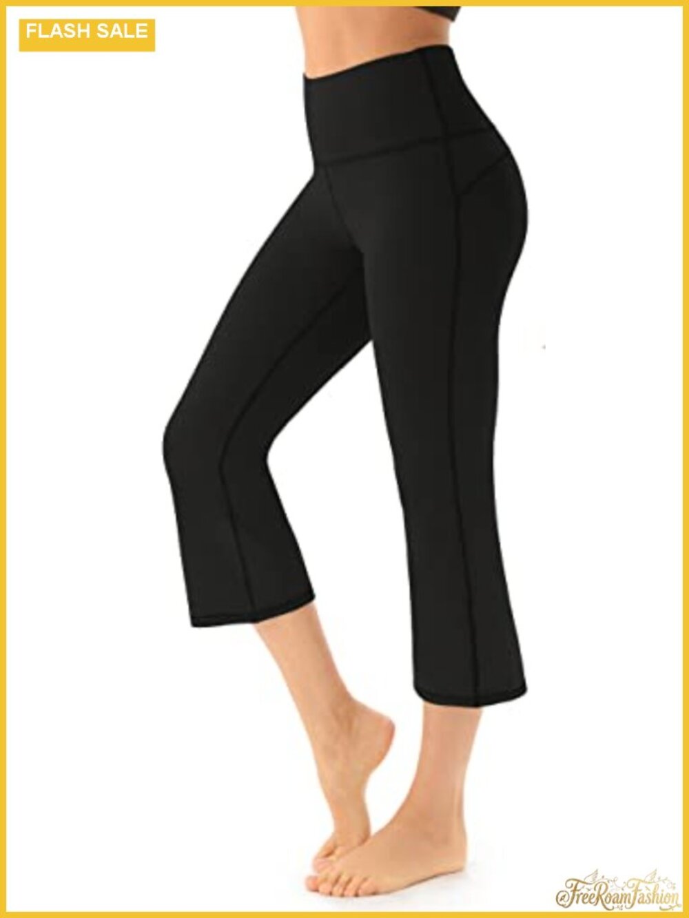 High Waist Bootcut Yoga Pants Women's Workout Leggings with Pockets Tummy